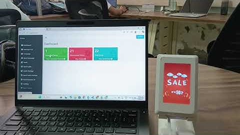 Bonrix Digital Signage for Retail & Billing Counters with TMS/CMS, Real-Time Content Management #pos