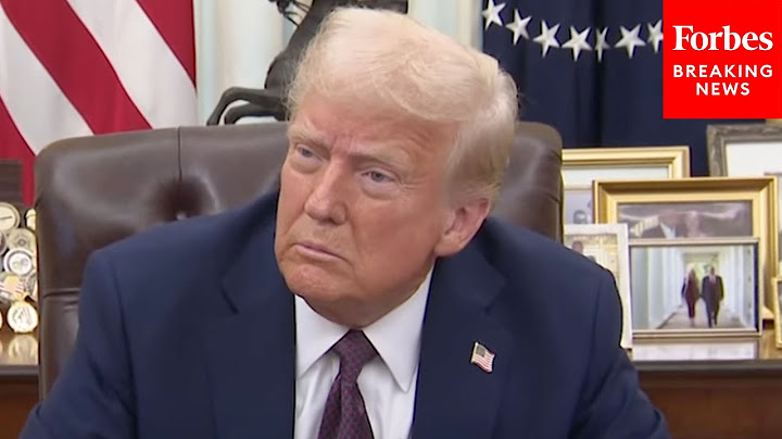 Trump Asked: Why Are Tariffs On Canada And Mexico Tougher Than Those On China?