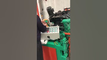chain link fence machine control