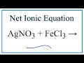 Net Ionic Equations and Solubility