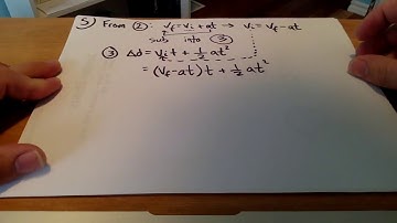 Kinematics Equations Tutorial #2