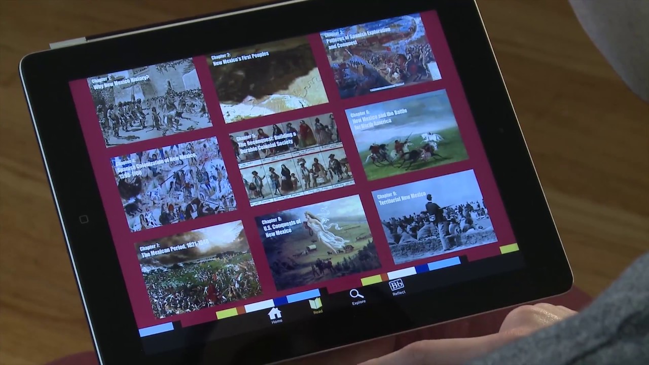The History of New Mexico Large OS Independent Digital Textbook App YouTube