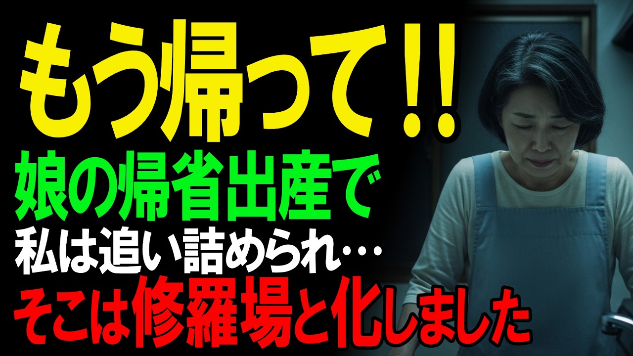 楽しみにしていた娘の里帰り出産が地獄に変わった日  | 老後 | オーディオドラマ | シニア | 娘 | 孫 | 老後の物語 | 夫婦問題