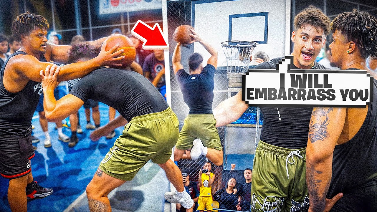 BRAZILIAN TRASH TALKER TRIED TO DISRESPECT ME... SO I CHALLENGED HIM TO A 1V1!