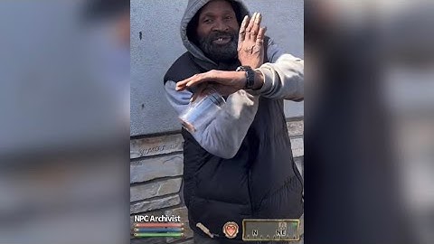 Skooma Addict Describing His Heroic Battle | Oblivion NPC