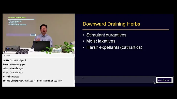 Intro to Chinese Herbal Medicine: Downward Drainin...