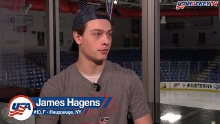 James Hagens on Cole Eiserman, International Play and More