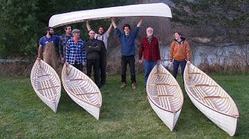 Building Skin-on-Frame Double Paddle Canoes by Hilary Russell