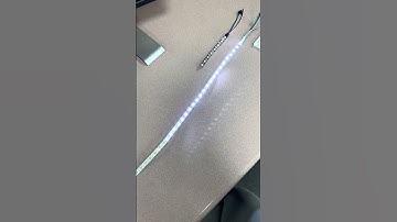 Arduino addressable LED strip with rotary encoder