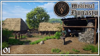 MEDIEVAL DYNASTY Gameplay Español Ep 1 - Survival-Citybuilder-Simulador -Medieval