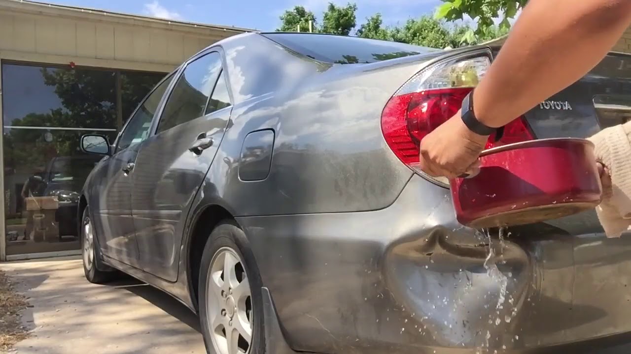 LifeHacks Using Boiling Water to Get Car Dents Out - YouTube