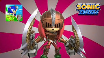 Sonic dash - Sir Gawain Gameplay Showcase ( Max Level) #sonicdash