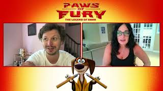 PAWS OF FURY: THE LEGEND OF HANK  -  MICHAEL CERA INTERVIEW (2022)