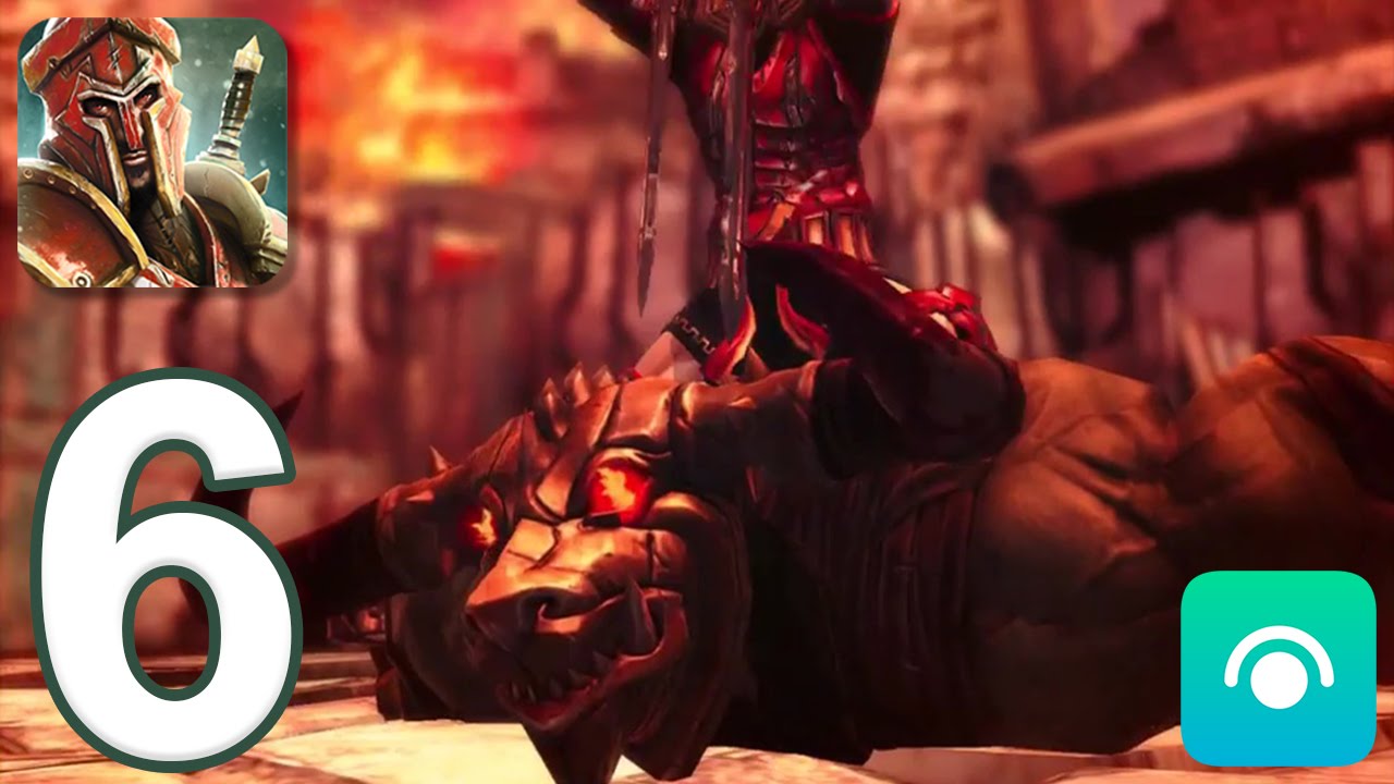 Godfire: Rise of Prometheus - Gameplay Walkthrough Part 6 - Act 6: City of Acropolis (iOS, Android)