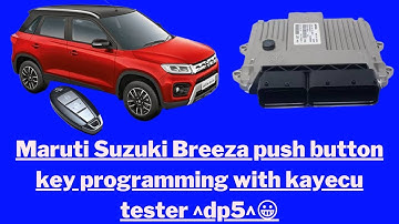 BREEZA PUSH BUTTON KEY PROGRAMMER WITH DP5 SMART KEY SUCCESSFUL AND BCM CHINGE