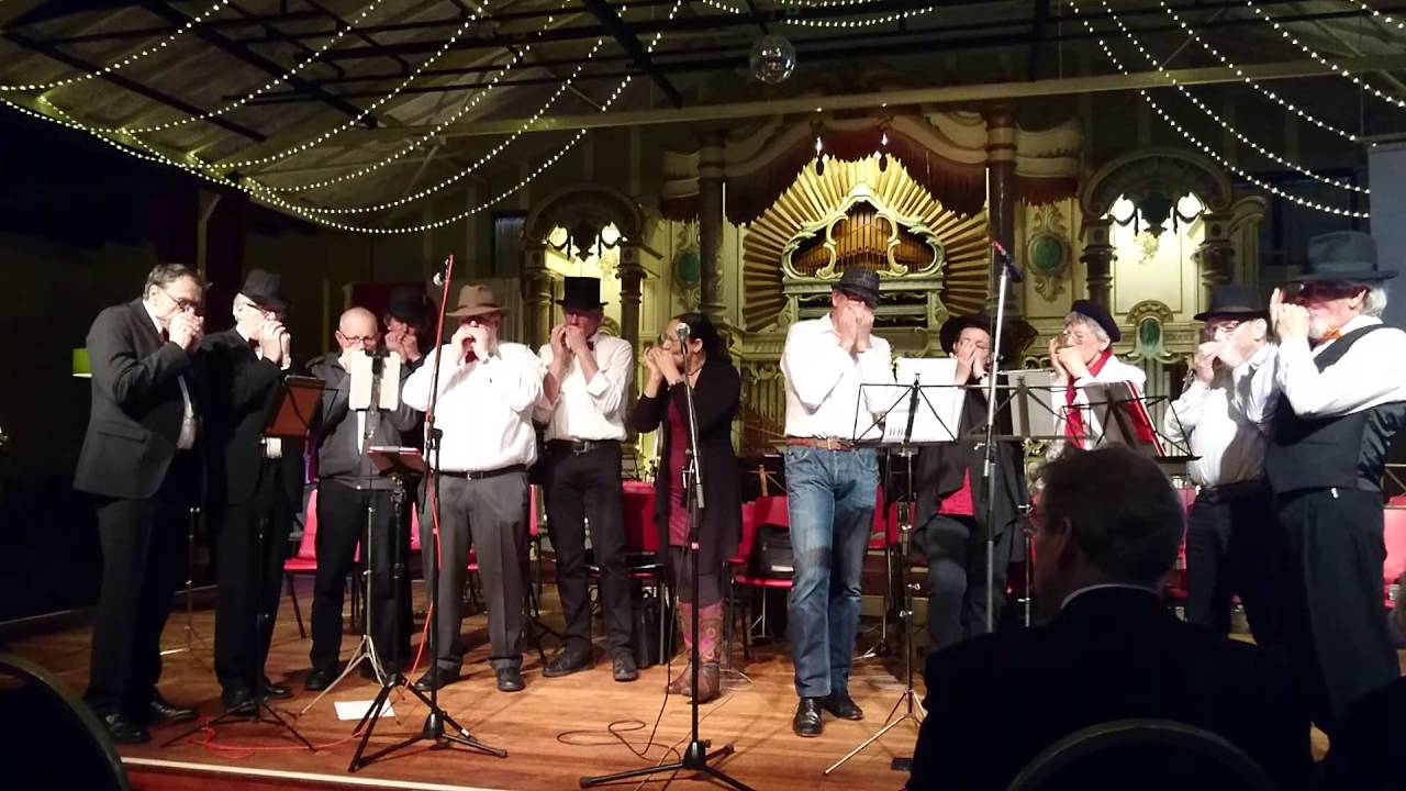 Blues medley performed by HMV and VMV blues harmonica players YouTube