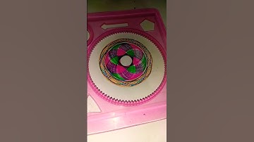 spirograph design pattern #art #stepbystep #drawing #artsandcrafts #calligrapher #spirograph #shorts