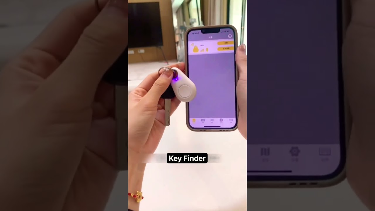 Amazon Basics Aero Tag for iOS | Apple Find My Network Tracker | Bluetooth 5.3 | No SIM Needed