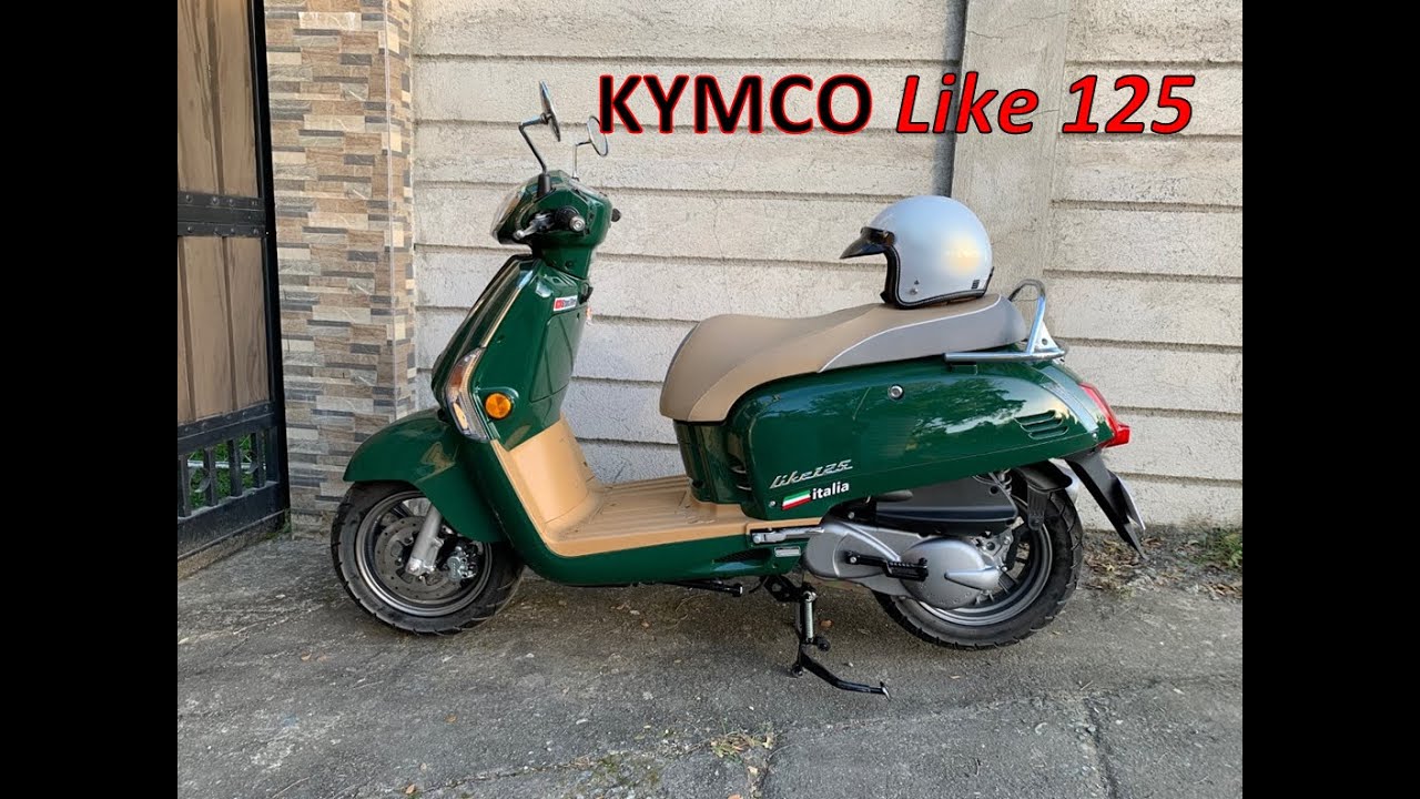Kymco Like 125 Italia E3 Test Ride and Review / Milk Run 2 - YouTube