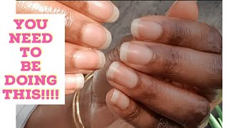 How to maintain long strong nails | how to grow long strong nails | nail growth journey 2021 2022