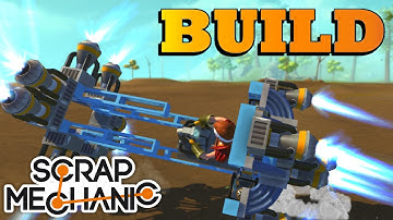 Scrap Mechanic Trying to Build a Rocket