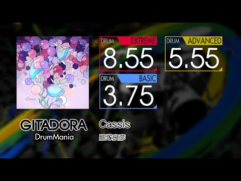 【GITADORA】 Cassis (EXTREME ~ BASIC) Drum