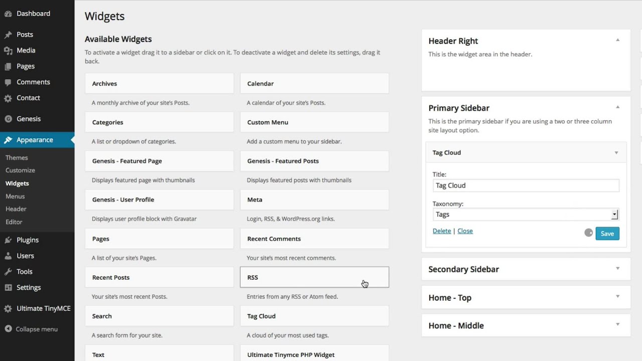 How to Add Widgets to Your Sidebar in WordPress (WordPress Basics 19 of ...