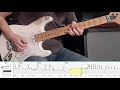 Deep purple  smoke on the water guitar tutorial