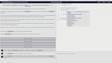 Functional Programming: Pass Arguments to Avoid External Dependence in a Function