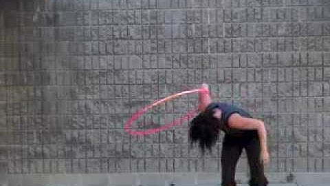 Hoop Tutorial with Carla Snow: Wedgie Flip to Scorpion Combo