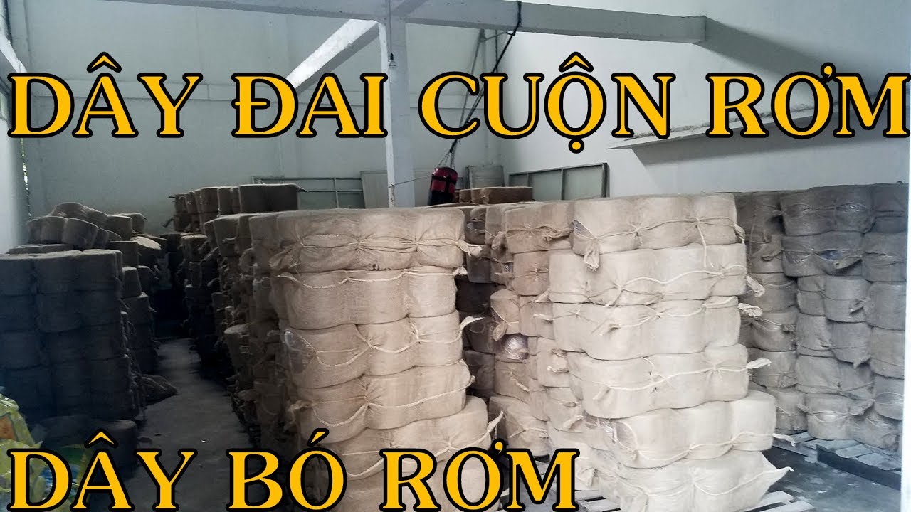DÂY CUỘN RƠM, DÂY BÓ RƠM, DÂY DÙNG CHO MÁY CUỘN RƠM nhập khẩu cung cấp ...