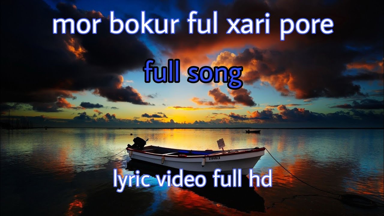 Mur bukur ful hori pore Lyrical videoassamese songrn music