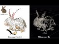 OpenAI Point-E „image-to-3d“ model - testing mesh import in Rhinoceros 3d