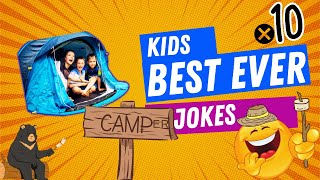 10 Hilarious Jokes for Kids on Camping Trips! 100% Laughs!