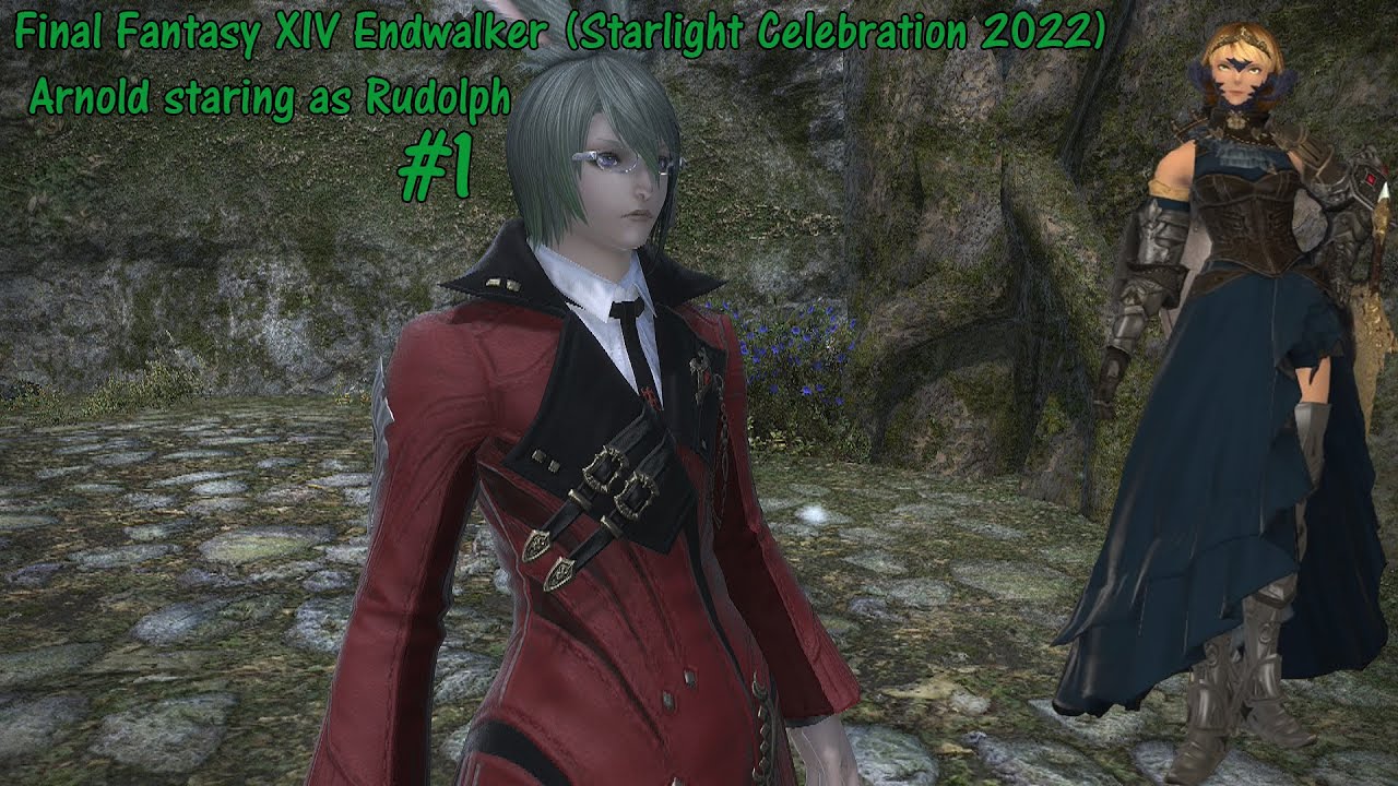 Final Fantasy XIV Endwalker (Starlight Celebration 2022) Arnold staring ...