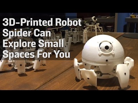 3D-Printed Robot Spider