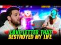 Love letter that destroyed my life  funny story  garena free fire