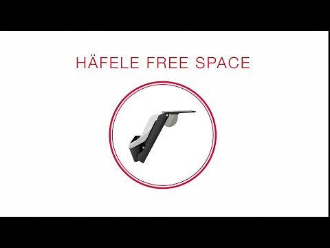 Häfele presents the Free Space lift-up fitting