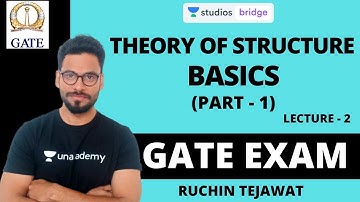 L2: Basics (Part - 1) | Theory of Structure for GATE 2020 | Ruchin Tejawat