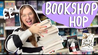 let's go bookshop hopping!  (hitting the works, whsmith, and book haul!)