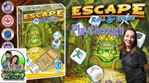 Escape Roll and Write playthrough