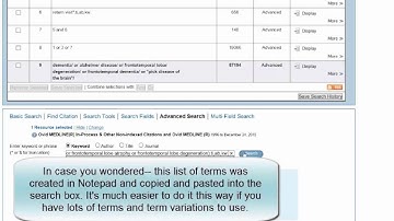 How to Search the Ovid Medline Database