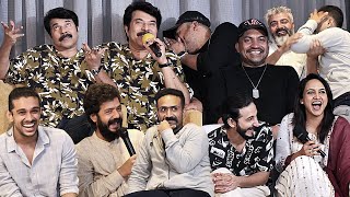 Bheeshma Parvam Team Funny Exclusive Interview | Mammootty | Soubin | Sreenath Basi | Srinda | Lena