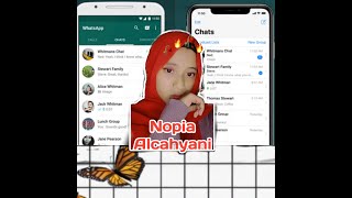 cara mengubah wa mood menjadi wa iphone😊🌸 screenshot 5