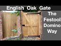 English Oak Single Gate