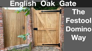 English Oak Single Gate