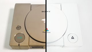 Junk PlayStation PS1 Restoration and Customisation - Arctic White Edition