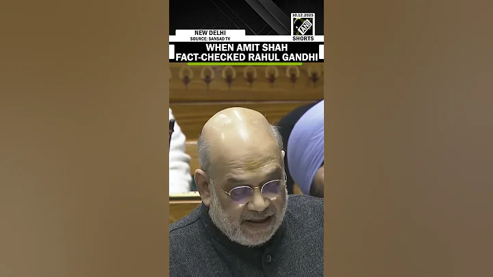 Watch: Amit Shah fact checks Rahul Gandhi’s ‘vote-chori’ claims in Lok Sabha