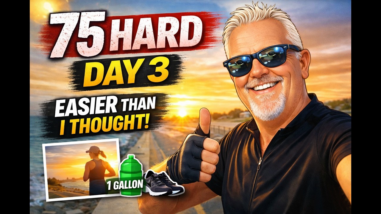 ⁣75 Hard – Day 3: Easier Than Expected?