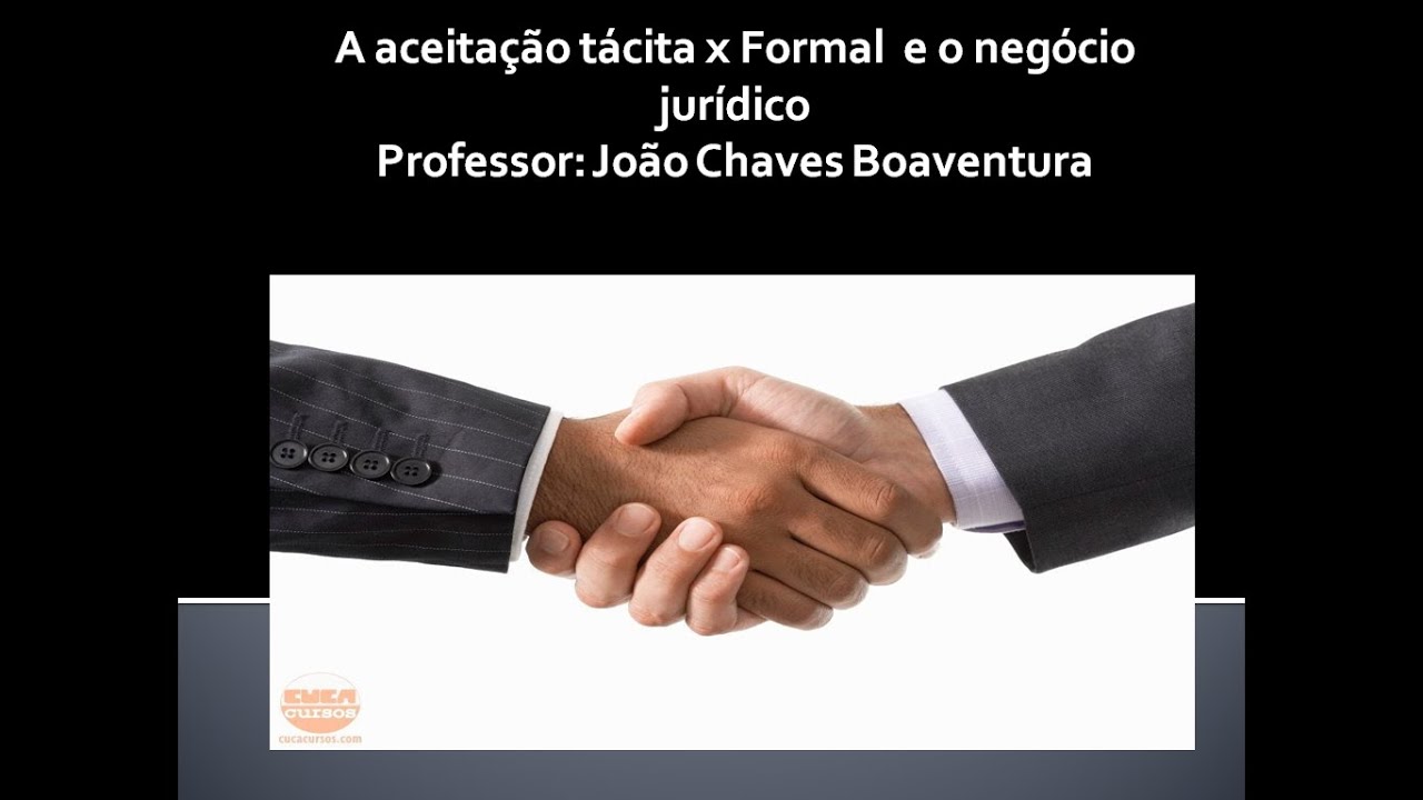 Aceitação tácita e o silêncio na formação dos contratos - YouTube